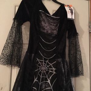 NWT spider witch costume